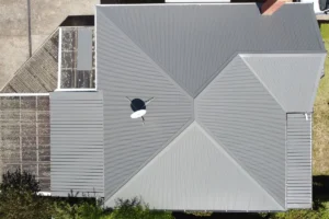 Completed roofing project – 711 Humffray After 17
