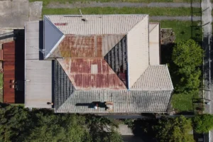 Aerial view of an iFix Roofing Geelong project – DJI 0615