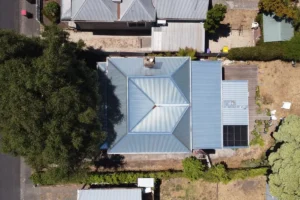 Aerial view of an iFix Roofing Geelong project – DJI 0726