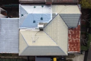 Aerial view of an iFix Roofing Geelong project – DJI 0760