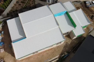 Aerial view of an iFix Roofing Geelong project – DJI 0820