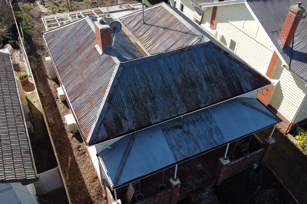 Aerial view of an iFix Roofing Geelong project – DJI 0837