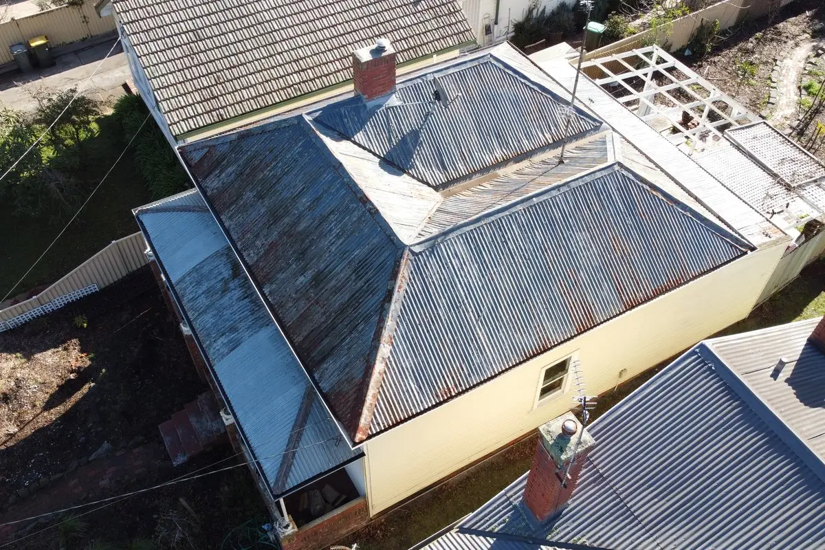Aerial view of an iFix Roofing Geelong project – DJI 0893