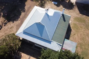 Aerial view of an iFix Roofing Geelong project – DJI 0922