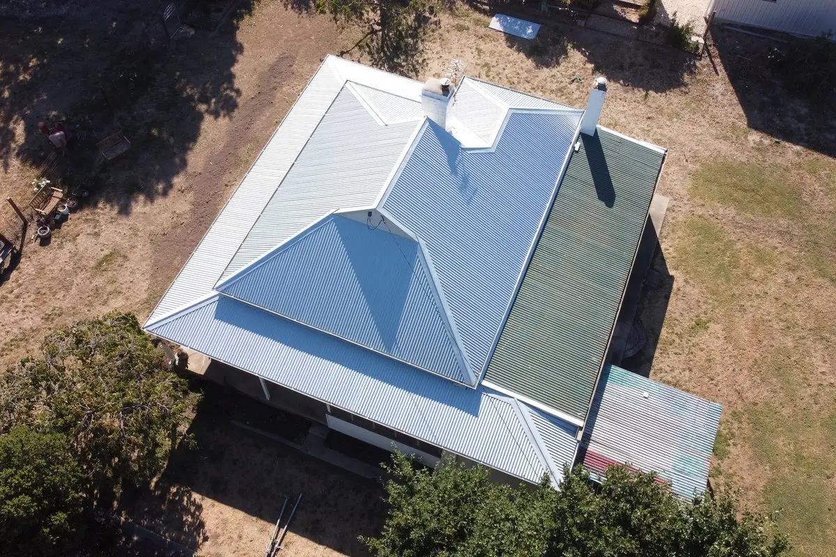 Aerial view of an iFix Roofing Geelong project – DJI 0922
