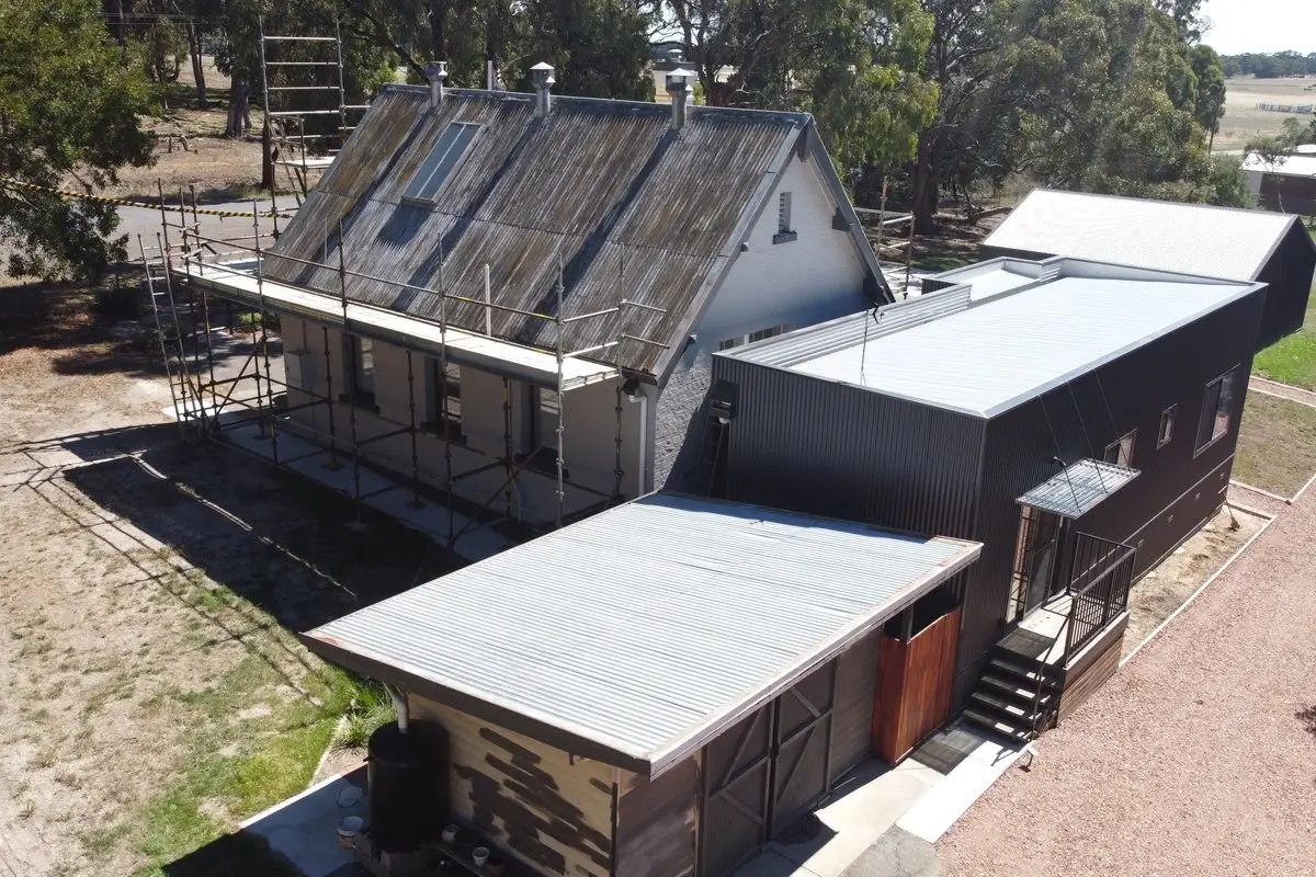 Aerial view of an iFix Roofing Geelong project – DJI 0955