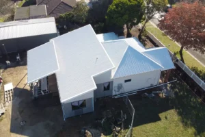 Completed roofing project – Extension and Main roof after 1