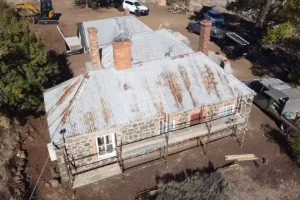 Roofing project before work – napoleons before 1