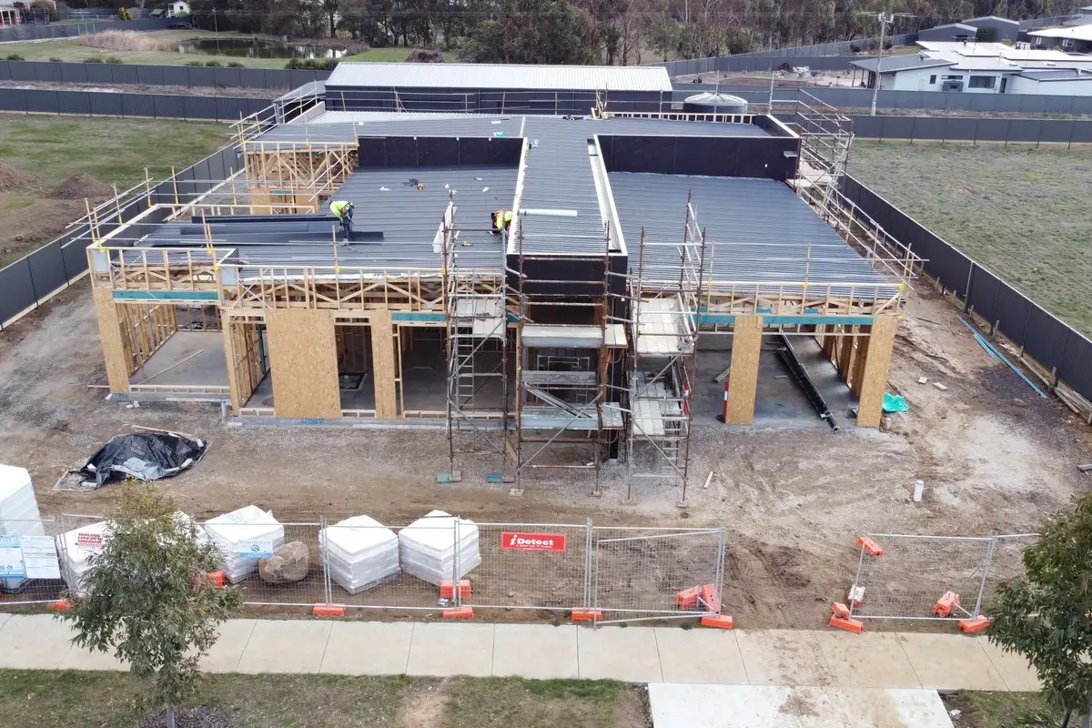 Aerial view of an iFix Roofing Geelong project – DJI 0058