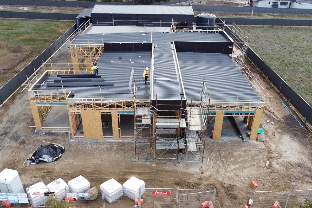 Aerial view of an iFix Roofing Geelong project – DJI 0062