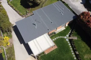 Aerial view of an iFix Roofing Geelong project – DJI 0074