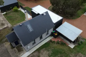 Aerial view of an iFix Roofing Geelong project – DJI 0177