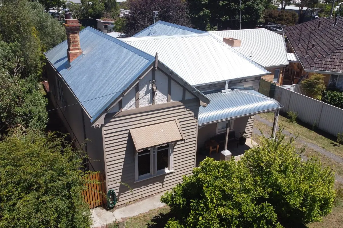 Aerial view of an iFix Roofing Geelong project – DJI 0450