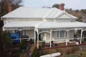Aerial view of an iFix Roofing Geelong project – DJI 0513